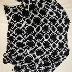 Michael Kors Chiffon Batwing Blouse Top Medium